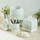 Tropiluxe Celadon Light Green Modern Bath Accessories by Nicole Miller Thumbnail Image