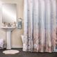 Curacao Pastel Seashell Coastal Shower Curtain Thumbnail Image