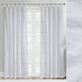 Aura Tab Top Crinkled White Sheer Curtain Panel Thumbnail Image