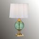 Gardenia Green Crackled Glass Orb Table Lamp Thumbnail Image