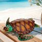 Sea Turtle Indoor Outdoor Metal Sculpture for Tabletop or Wall Display Thumbnail Image