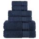 520 GSM Turkish Spa Ultra Soft Terry Cotton 6 pc Bath Towel Set Thumbnail Image
