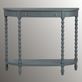 Alden Gray Wood Demilune Console Table Thumbnail Image