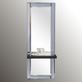 Tatum Rectangular Wall Mirror with Taper Sconce Candleholder Thumbnail Image