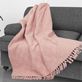 Kathy Ireland Home Plush Chenille Knitted Oversized Throw Blanket Thumbnail Image