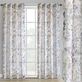 Aydlette Botanical Wildflower Sheer White Grommet Curtain Panel Thumbnail Image