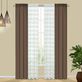 Norwyn 4 pc Window Treatment Set with Semi Sheer and Solid Color Curtain Panels Thumbnail Image