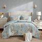 Heather Cottagecore II Blue Floral 5-7 pc Comforter Bed Set by Madison Park Essentials Thumbnail Image