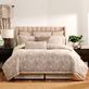 Hannah Beige Jacobean Floral Comforter Set Luxury Bedding from Rose Tree Thumbnail Image
