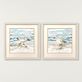 Beach Sandpipers Birds on the Shore Coastal Framed Print Wall Art Set Thumbnail Image
