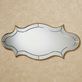 Zinnia Wall Mirror Panel Gold Thumbnail Image