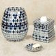 Mosaic Sea Blue and Aqua Glass Bath Accessories Thumbnail Image