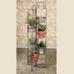 Zaria Tuscan Slate Indoor Outdoor Metal Plant Stand Thumbnail Image