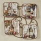 Laylla Antique Bronze Plate Rack for 9