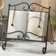 Townsend Black Wrought Iron Kitchen Cookbook Stand Thumbnail Image