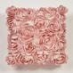 Blush Rose Flower Petal Decorative Pillow Thumbnail Image