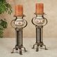 Onawa Southwest Style Candleholder Pair Thumbnail Image