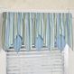 Clearwater Coastal Striped Ascot Window Treatment Thumbnail Image