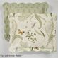 Butterfly Eden Reversible Quilted Sham Only Eggshell Image