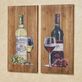 Aged to Perfection Wine Bottle Wall Art Plaque Set Thumbnail Image