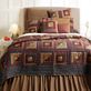 Millsboro Reversible Rustic Plaid Log Cabin Patchwork Quilt Bedding Thumbnail Image