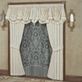 Camelot Ivory Damask Empire Window Treatment Thumbnail Image