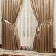 Portia Wide Curtain Pair with Sash Ties Thumbnail Image