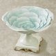 Rose Bloom Aqua Blue Floral Decorative Centerpiece Bowl Thumbnail Image