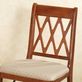 Lattice Back Folding Chair Set  Set of Two Thumbnail Image