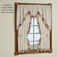 Fruitful Embroidered 63 Inch Curtain Window Treatment Thumbnail Image