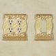 Genevia Handpainted Pearl and Gold Decorative Switchplates Thumbnail Image
