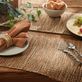 Tweed Basics Rust Woven Table Linens Thumbnail Image