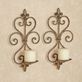 Charles Wall Sconce Pair Antique Gold Image