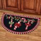Candy Cane Garland Holiday Slice Accent Rug