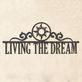 Living the Dream Black Sun Metal Wall Art Sign by JasonW Studios Thumbnail Image