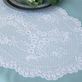 Floret White Lace Scalloped Placemat Set of 4 Thumbnail Image