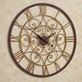 Ralston Round Oversized Metal Wall Clock Thumbnail Image