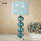 Baccus Table Lamp Teal Each with LED Bulb Thumbnail Image