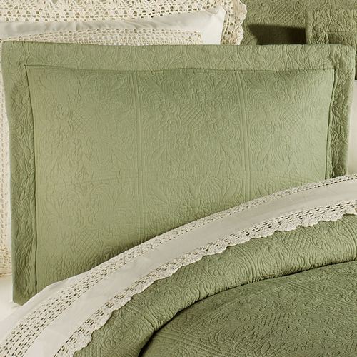 Elise Quilted Matelasse Sham  Standard Thumbnail Image