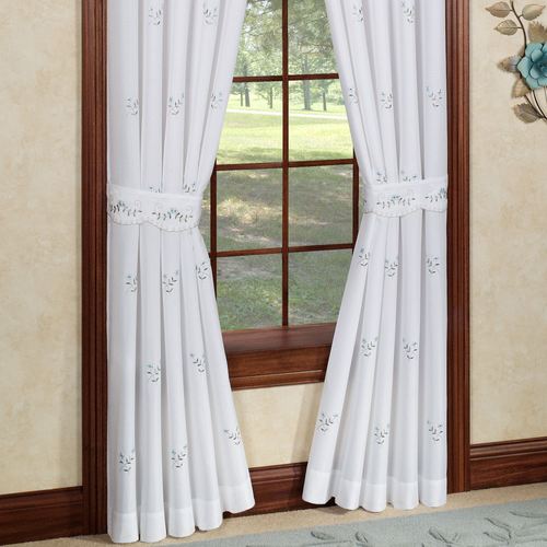 Forget Me Not Tailored Curtain Pair Thumbnail Image