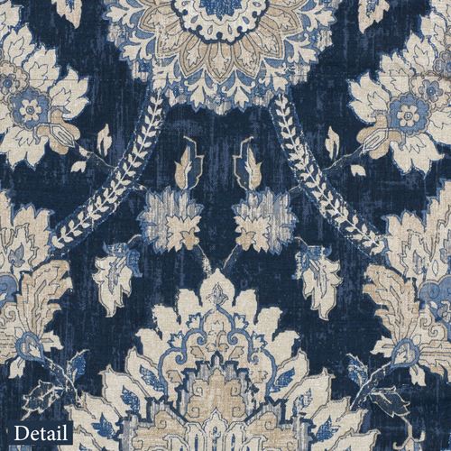 Adlington Butterfly Style Valance Indigo 50 x 20 Thumbnail Image