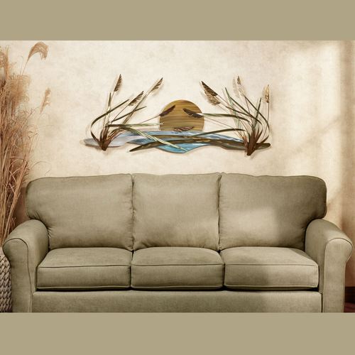 Coastal Breeze Wall Sculpture Multi Metallic Thumbnail Image