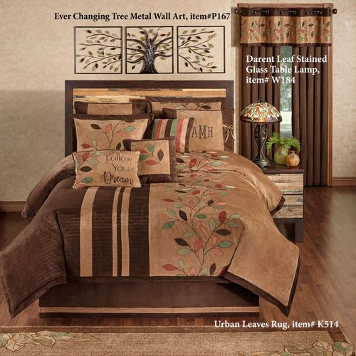 Leafbrook Comforter Set Multi Warm Thumbnail Image