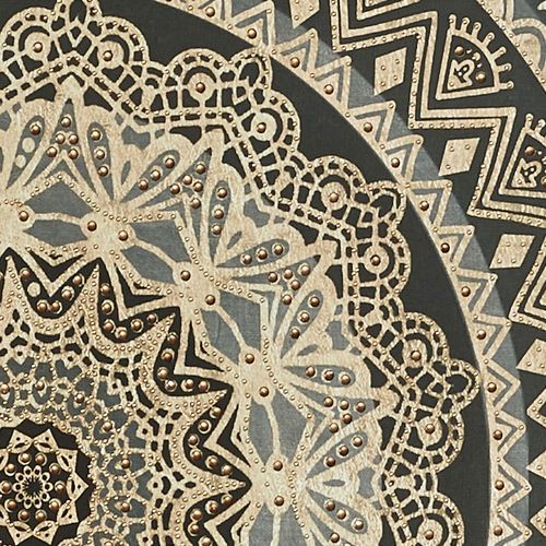 Aurora Medallion Canvas Wall Art Multi Earth Thumbnail Image