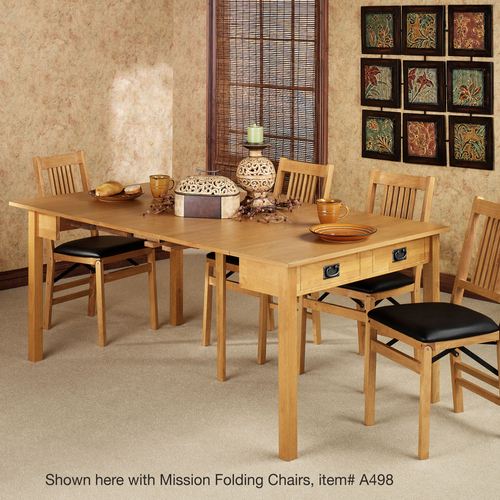 Mission Convertible Table Natural Oak Thumbnail Image