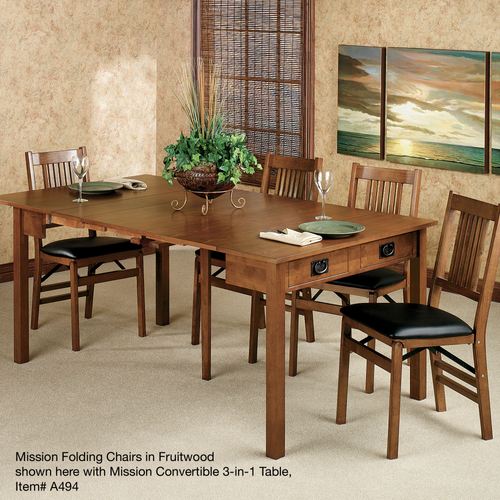 Mission Folding Chair Pair  Pair Thumbnail Image