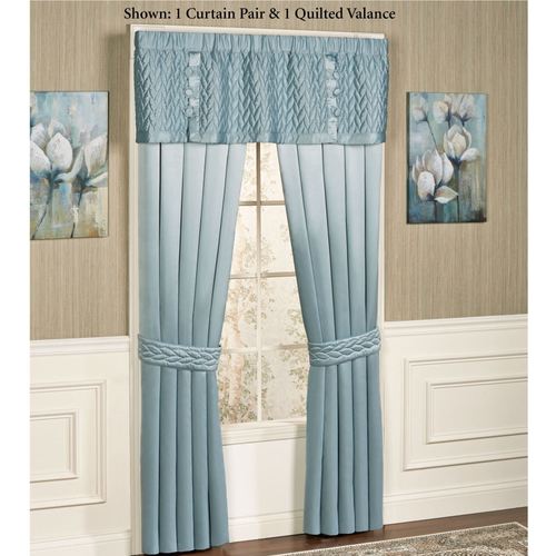 Silk Allure Grande Bedspread Sterling Blue Thumbnail Image