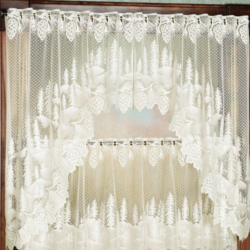 Pine Cone Swag Valance Pair Thumbnail Image