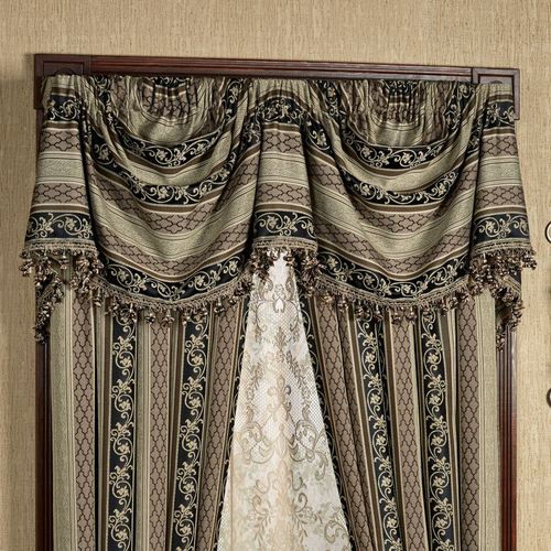 Fontainebleau Empire Valance Taupe 110 x 28 Thumbnail Image
