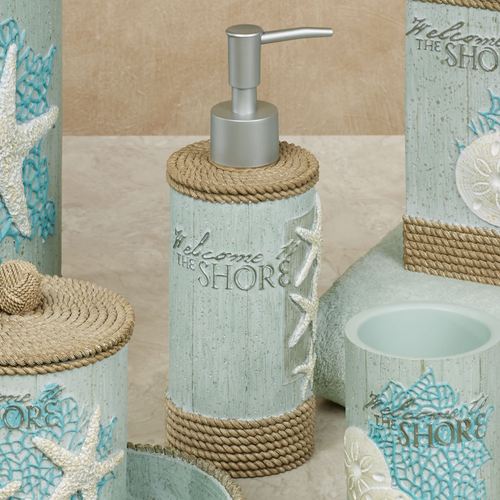 Beachcomber Lotion Soap Dispenser Celadon Thumbnail Image